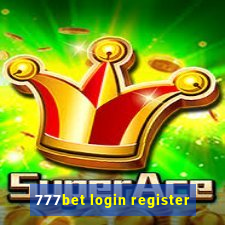 777bet login register